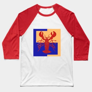 Lobster Designer Block Baseball T-Shirt